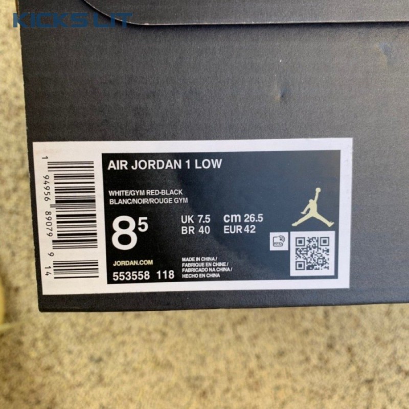 Air Jordan 1 Low 'Chicago' Unisex Air Jordan 1 Low 'Chicago' Unisex