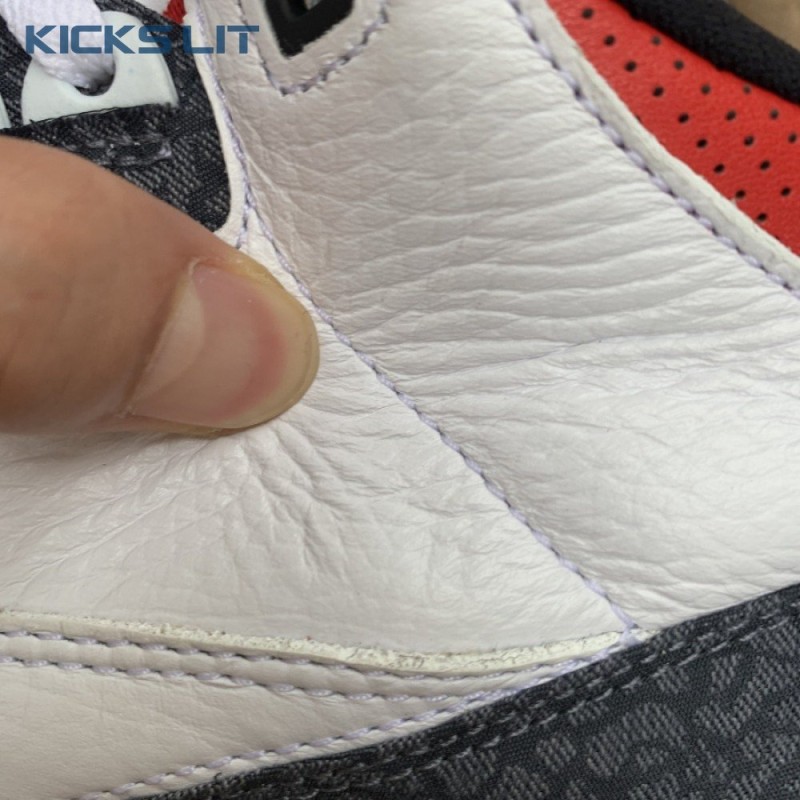 Air Jordan 3 Retro Denim SE 'Fire Red' Men's Air Jordan 3 Retro Denim SE 'Fire Red' Men's