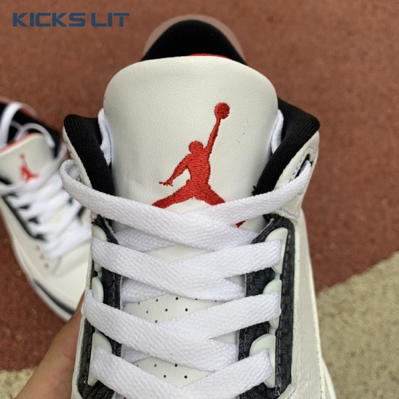 Air Jordan 3 Retro Denim SE 'Fire Red' Men's Air Jordan 3 Retro Denim SE 'Fire Red' Men's