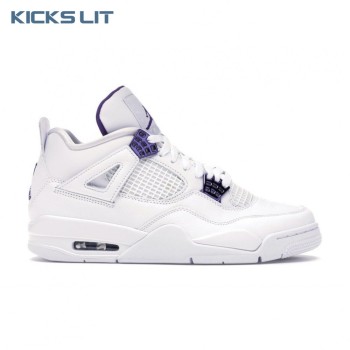 Air Jordan 4 Retro 'Purple Metallic' Unisex