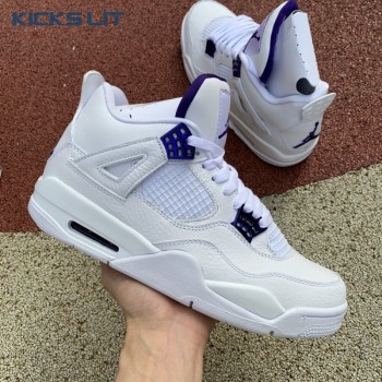 Air Jordan 4 Retro 'Purple Metallic' Unisex