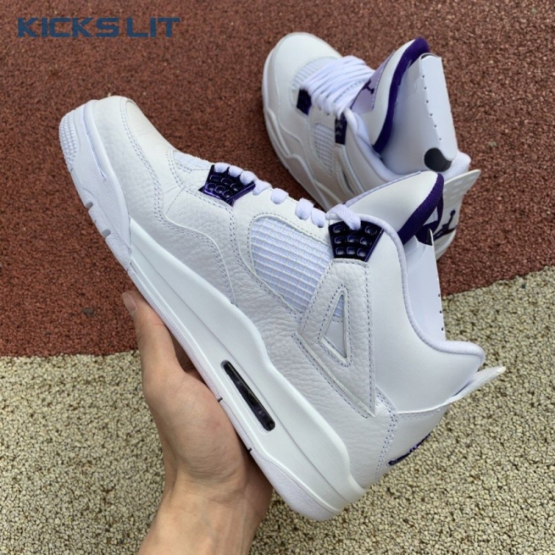 Air Jordan 4 Retro 'Purple Metallic' Unisex Air Jordan 4 Retro 'Purple Metallic' Unisex