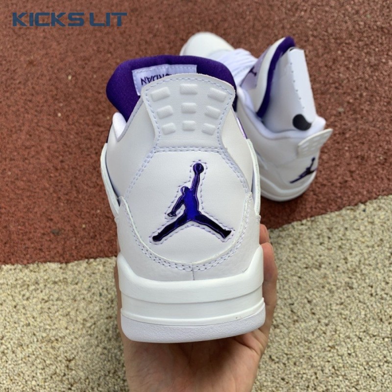 Air Jordan 4 Retro 'Purple Metallic' Unisex Air Jordan 4 Retro 'Purple Metallic' Unisex