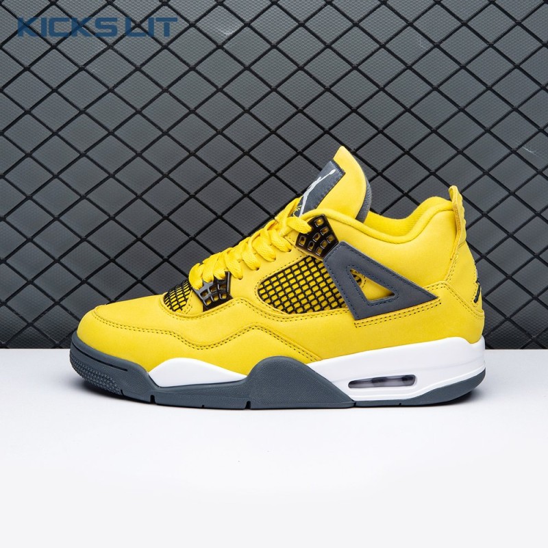 Air Jordan 4 Retro LS 'Lightning' Unisex Air Jordan 4 Retro LS 'Lightning' Unisex