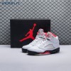 Jordan 5 Retro Fire Red Silver Tongue (2020) DA1911-102 Men's