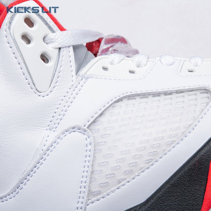 Jordan 5 Retro Fire Red Silver Tongue (2020) DA1911-102 Men's Jordan 5 Retro Fire Red Silver Tongue (2020) DA1911-102 Men's