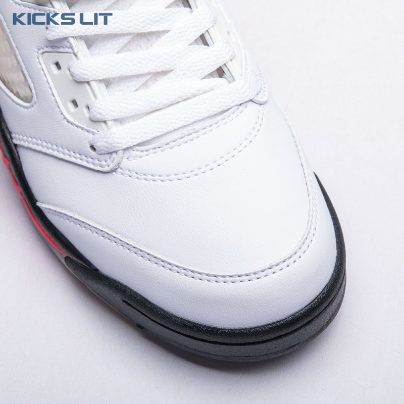 Jordan 5 Retro Fire Red Silver Tongue (2020) DA1911-102 Men's Jordan 5 Retro Fire Red Silver Tongue (2020) DA1911-102 Men's