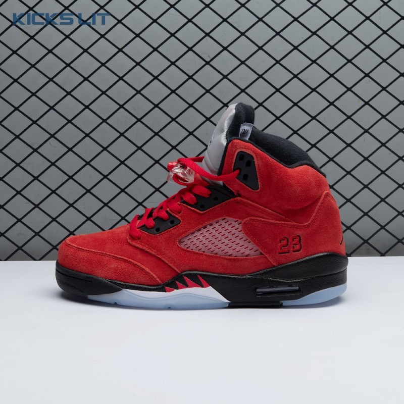 Air Jordan 5 Retro 'Raging Bull' 2021 Men's Air Jordan 5 Retro 'Raging Bull' 2021 Men's