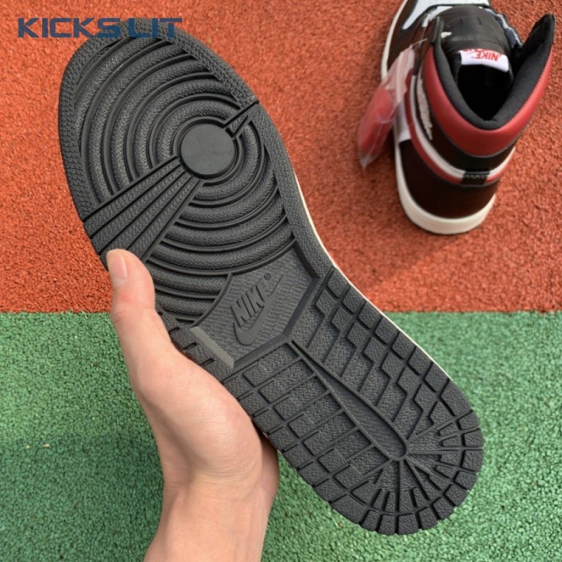 Jordan 1 Retro High Black Gym Red Men's Jordan 1 Retro High Black Gym Red Men's