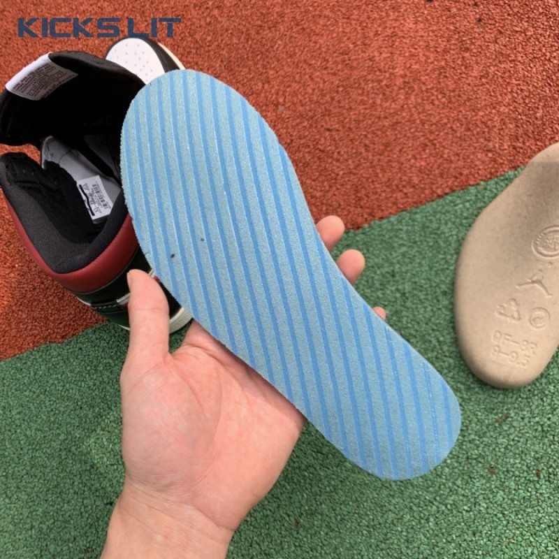 Jordan 1 Retro High Black Gym Red Men's Jordan 1 Retro High Black Gym Red Men's