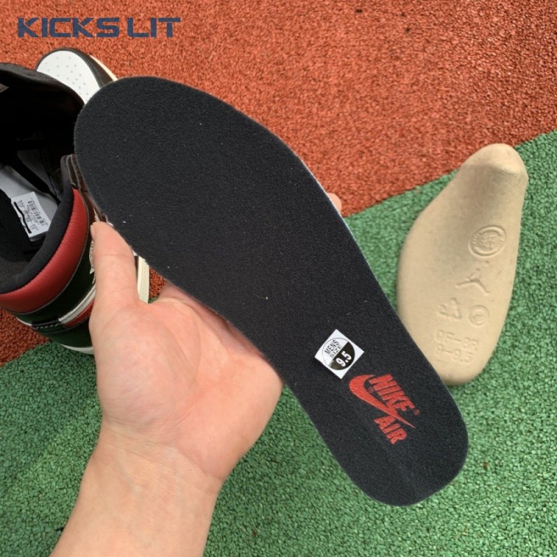 Jordan 1 Retro High Black Gym Red Men's Jordan 1 Retro High Black Gym Red Men's