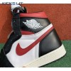 Jordan 1 Retro High Black Gym Red Men's