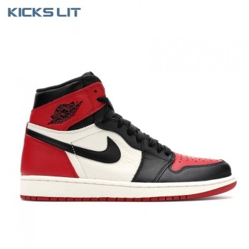 Jordan 1 Retro High Bred Toe Unisex