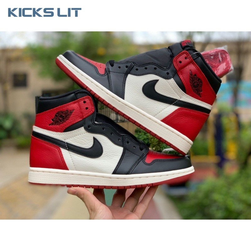 Jordan 1 Retro High Bred Toe Unisex Jordan 1 Retro High Bred Toe Unisex
