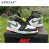 Jordan 1 Retro High Clay Green Men's