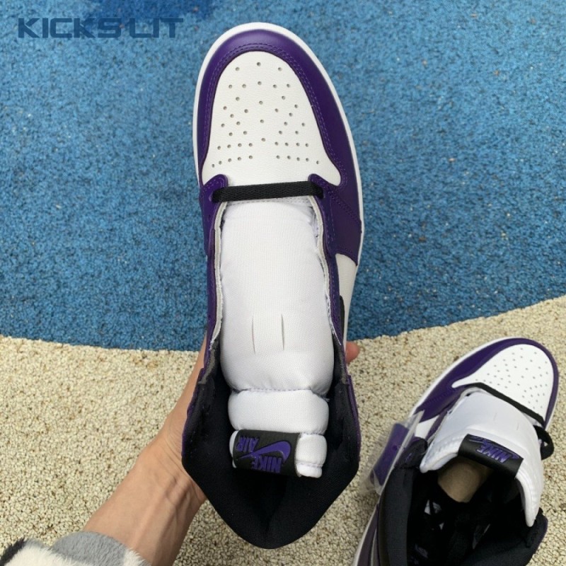 Jordan 1 Retro High Court Purple White Men's Jordan 1 Retro High Court Purple White Men's