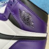 Jordan 1 Retro High Court Purple White Men's