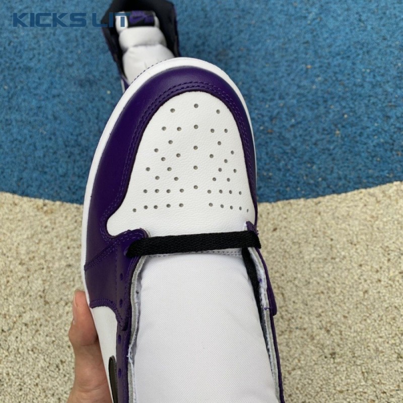 Jordan 1 Retro High Court Purple White Men's Jordan 1 Retro High Court Purple White Men's