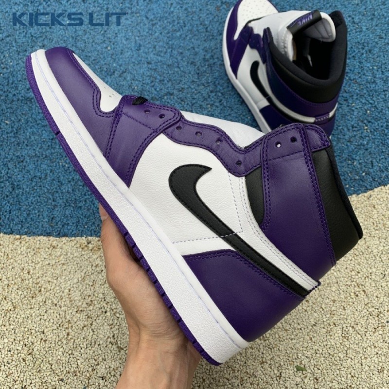 Jordan 1 Retro High Court Purple White Men's Jordan 1 Retro High Court Purple White Men's