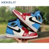 Jordan 1 Retro High Fearless UNC Chicago Men's