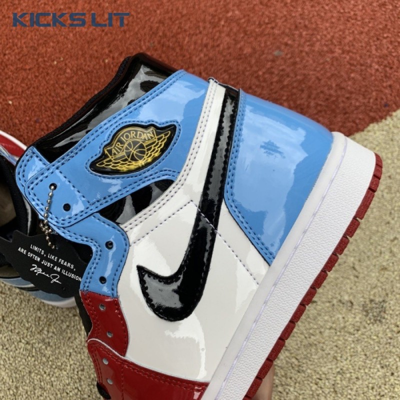 Jordan 1 Retro High Fearless UNC Chicago Men's Jordan 1 Retro High Fearless UNC Chicago Men's