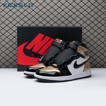 Jordan 1 Retro High NRG Patent Gold Toe Men's