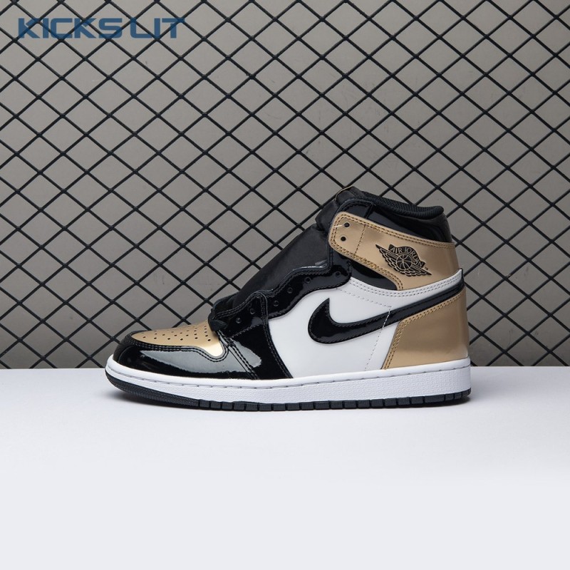 Jordan 1 Retro High NRG Patent Gold Toe Men's Jordan 1 Retro High NRG Patent Gold Toe Men's