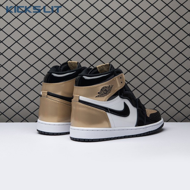 Jordan 1 Retro High NRG Patent Gold Toe Men's Jordan 1 Retro High NRG Patent Gold Toe Men's