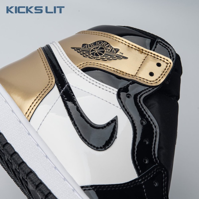 Jordan 1 Retro High NRG Patent Gold Toe Men's Jordan 1 Retro High NRG Patent Gold Toe Men's