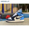 Jordan 1 Retro High Obsidian UNC Unisex