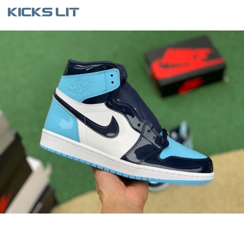 Jordan 1 Retro High UNC Patent Unisex Jordan 1 Retro High UNC Patent Unisex