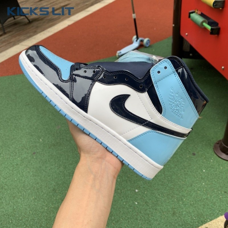 Jordan 1 Retro High UNC Patent Unisex Jordan 1 Retro High UNC Patent Unisex