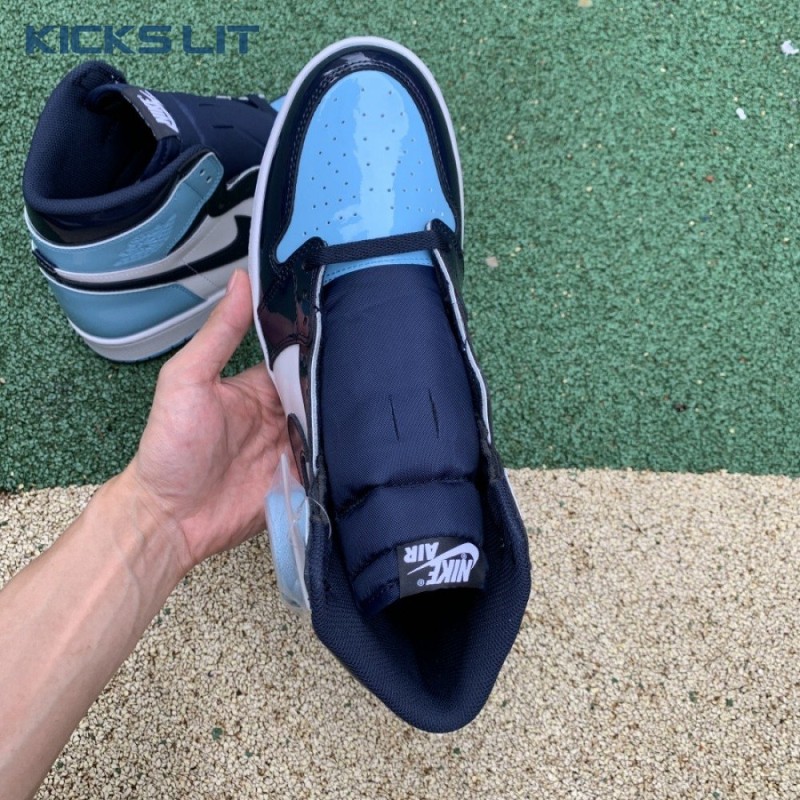 Jordan 1 Retro High UNC Patent Unisex Jordan 1 Retro High UNC Patent Unisex