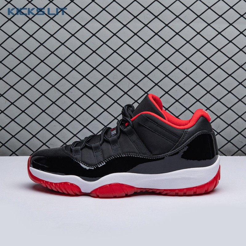 Jordan 11 Retro Low Bred Unisex Jordan 11 Retro Low Bred Unisex