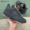 Jordan 4 Retro Levi's Black Men's