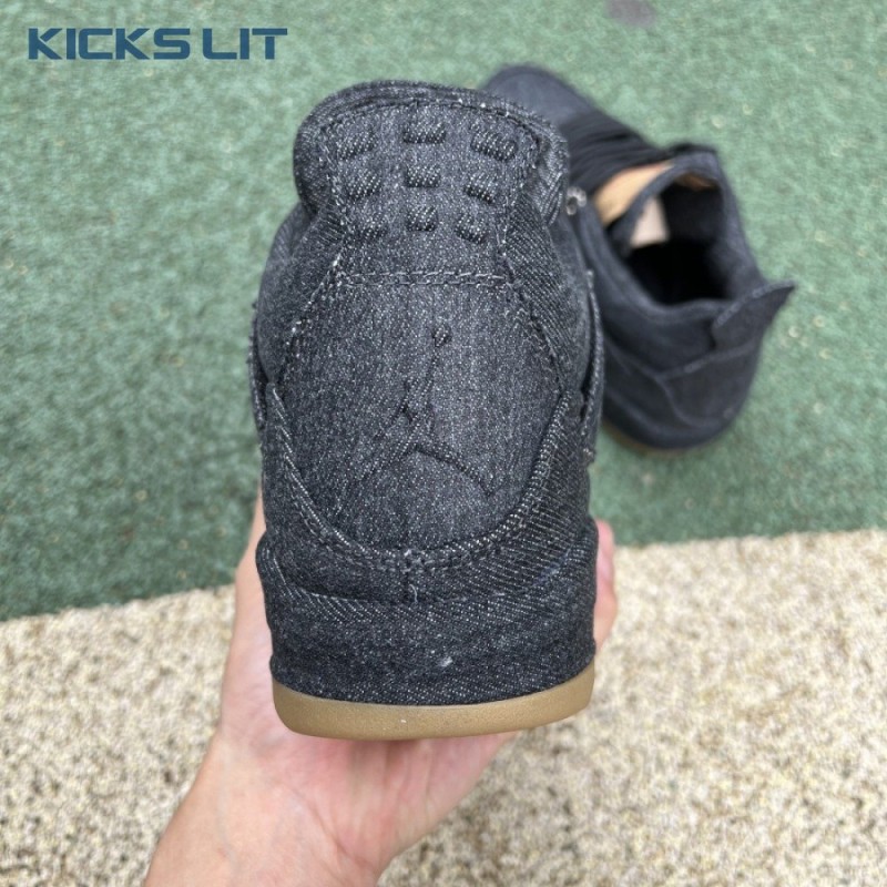 Jordan 4 Retro Levi's Black Men's Jordan 4 Retro Levi's Black Men's