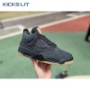 Jordan 4 Retro Levi's Black Men's