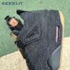 Jordan 4 Retro Levi's Black Men's