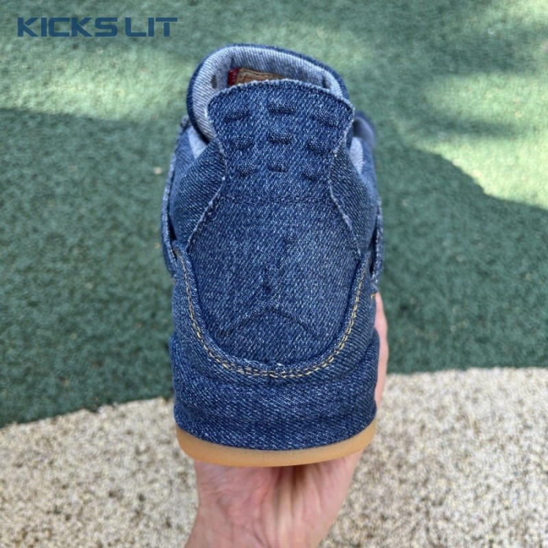 Jordan 4 Retro Levi's Denim Men's