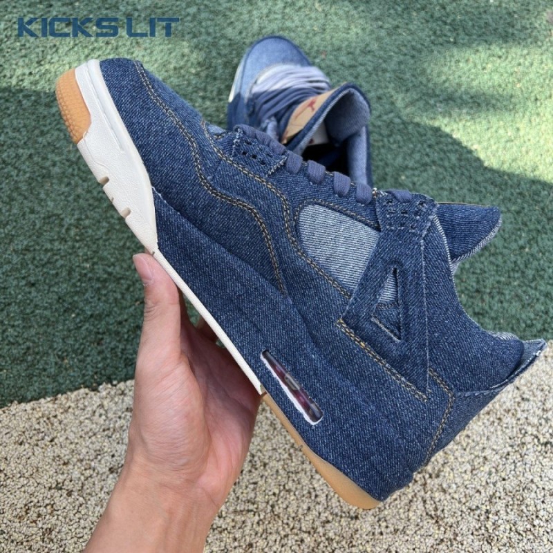 Jordan 4 Retro Levi's Denim Men's