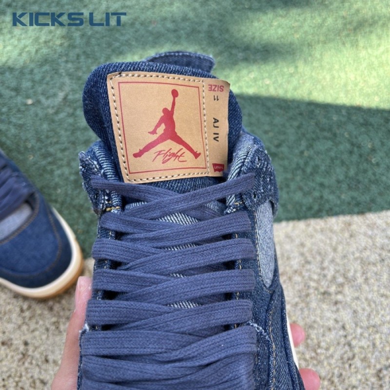Jordan 4 Retro Levi's Denim Men's