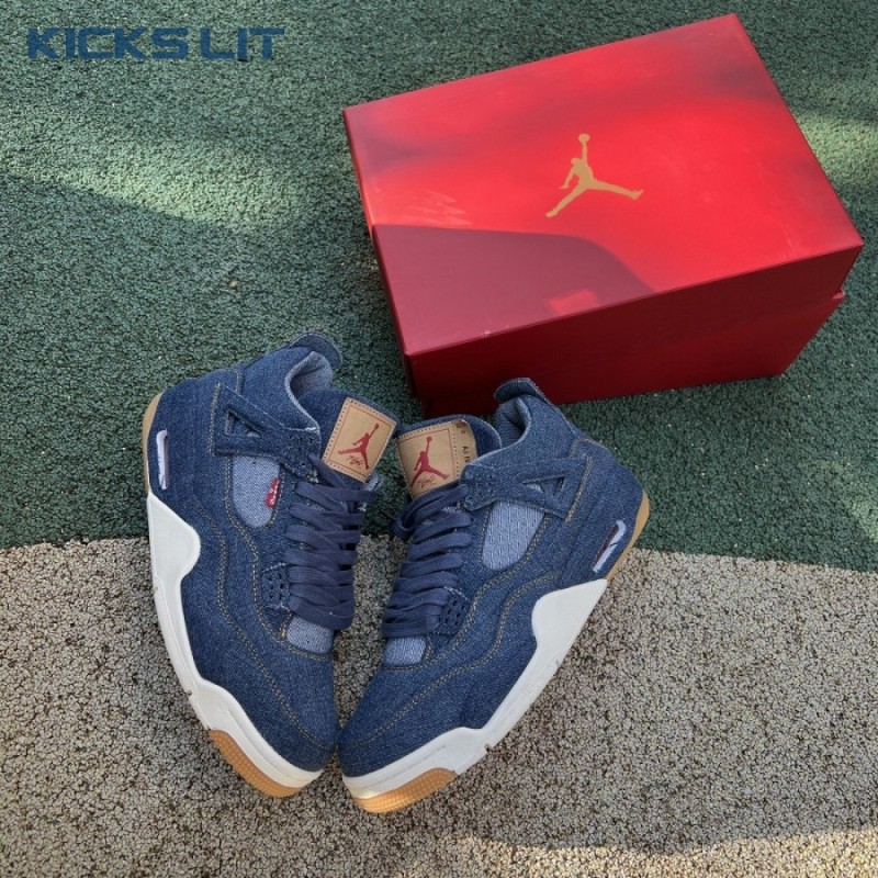 Jordan 4 Retro Levi's Denim Men's