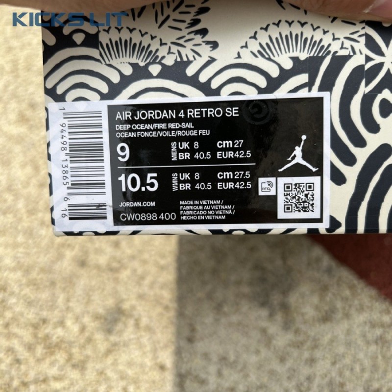 Jordan 4 Retro SE Sashiko Men's Jordan 4 Retro SE Sashiko Men's