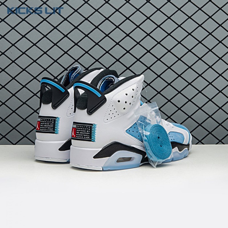Jordan 6 Retro UNC White Men's Jordan 6 Retro UNC White Men's