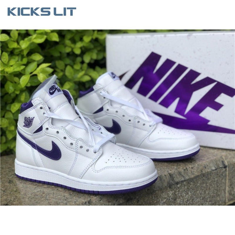 Air Jordan 1 High OG 'Court Purple' Men's Air Jordan 1 High OG 'Court Purple' Men's