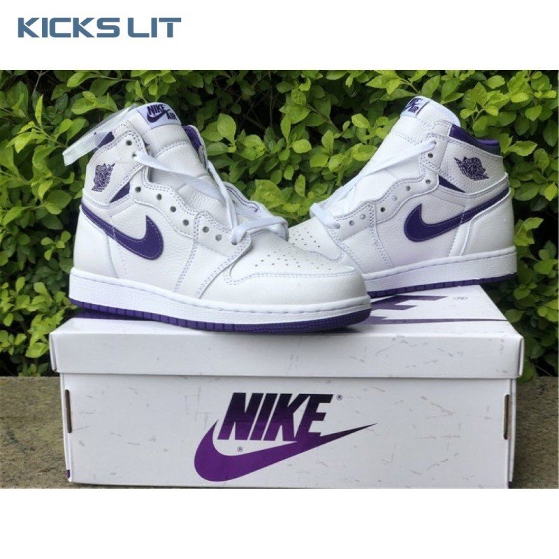 Air Jordan 1 High OG 'Court Purple' Men's Air Jordan 1 High OG 'Court Purple' Men's