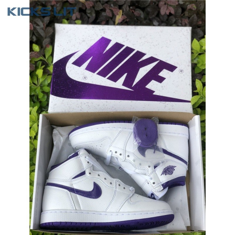 Air Jordan 1 High OG 'Court Purple' Men's Air Jordan 1 High OG 'Court Purple' Men's