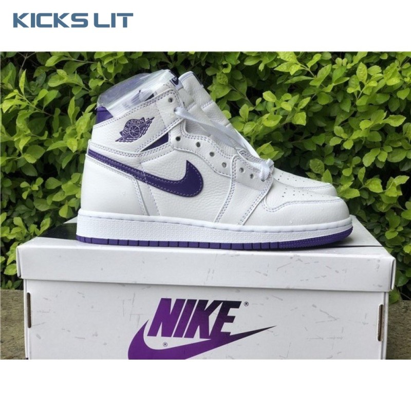 Air Jordan 1 High OG 'Court Purple' Men's Air Jordan 1 High OG 'Court Purple' Men's