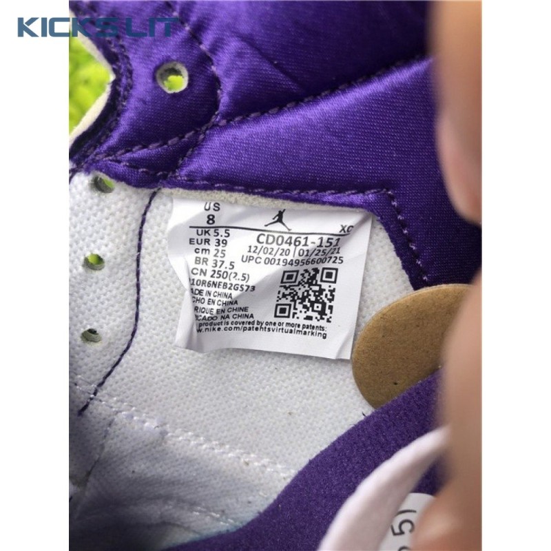 Air Jordan 1 High OG 'Court Purple' Men's Air Jordan 1 High OG 'Court Purple' Men's