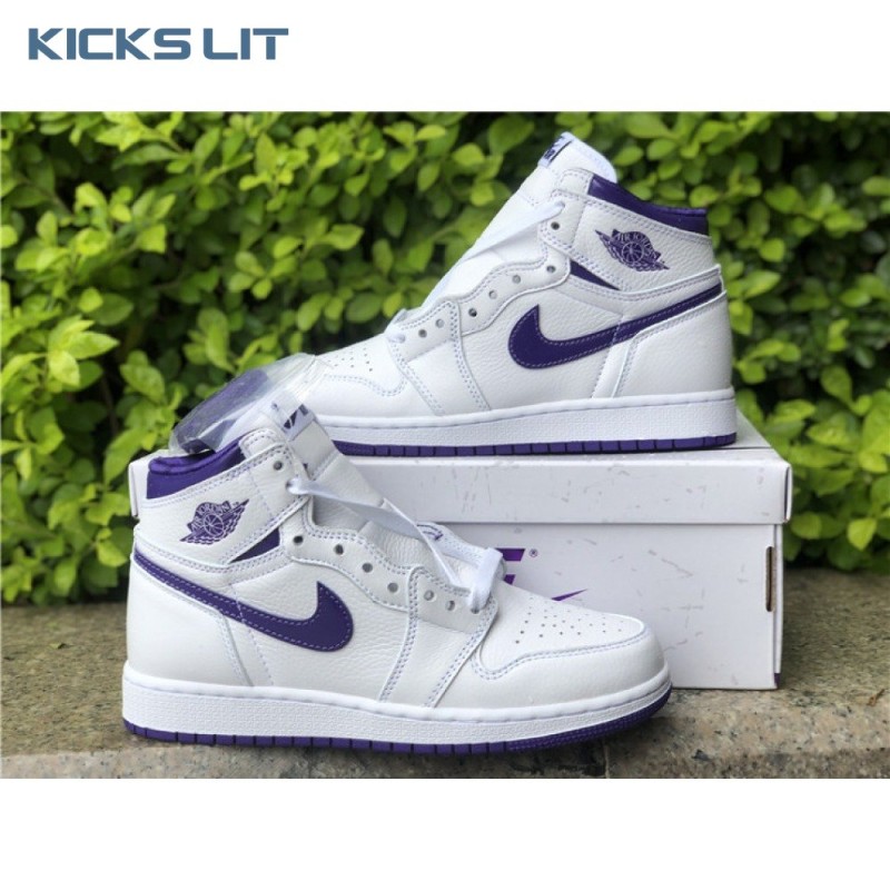 Air Jordan 1 High OG 'Court Purple' Men's Air Jordan 1 High OG 'Court Purple' Men's